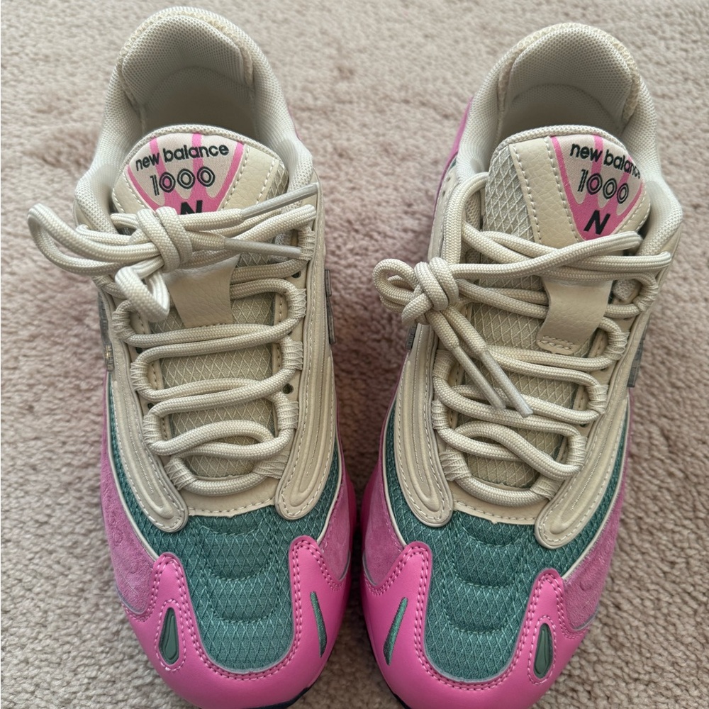 New Balance 1000 Unisex, Pink Green and Beige